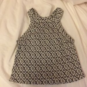 Urban Outfittera Printed Crop Top